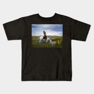 An oasis in the Badlands Kids T-Shirt